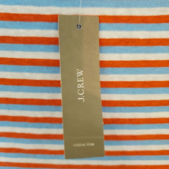 J Crew Wide-neck slub ringer t-shirt - Picture 5 of 5